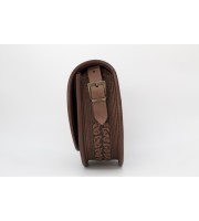 Crossbody bag, Model "GUELDER ROSE", brown
