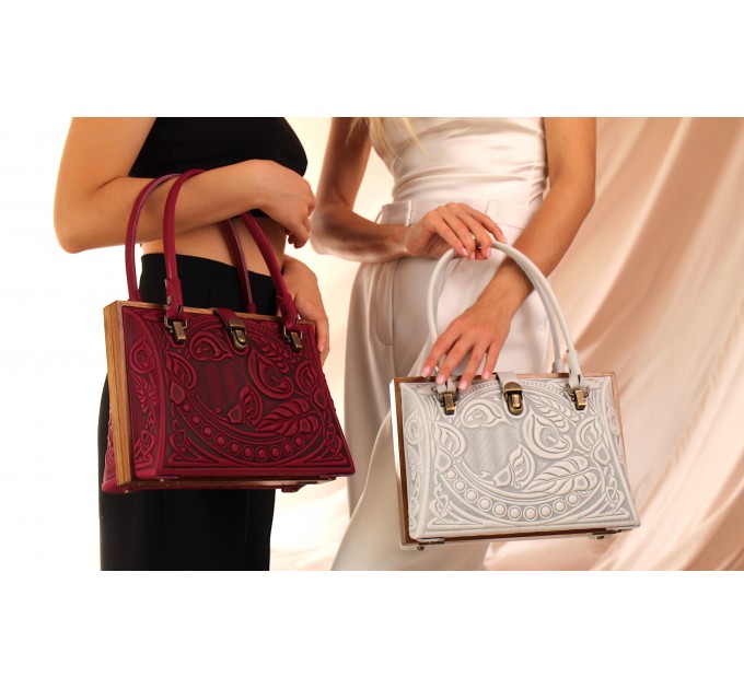 Vintage Women's Leather Top Handle Satchel Bag Purse Messenger Bag For –  igemstonejewelry